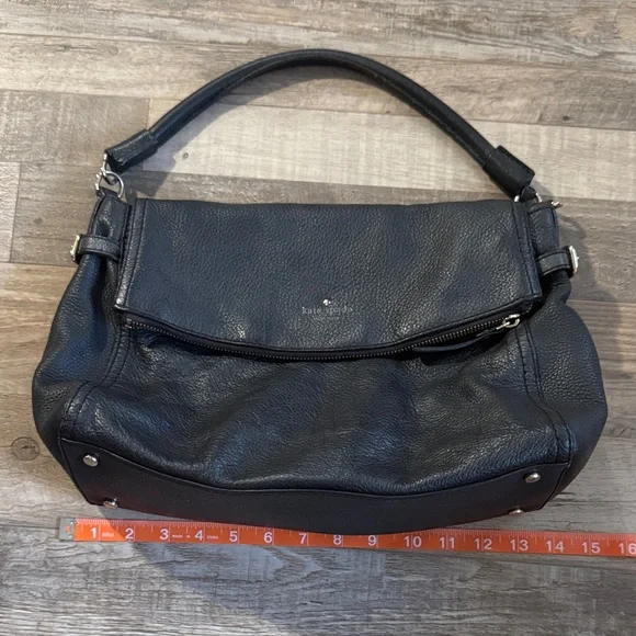 Kate Spade Black Leather Women's Bag - Picture 12 of 13